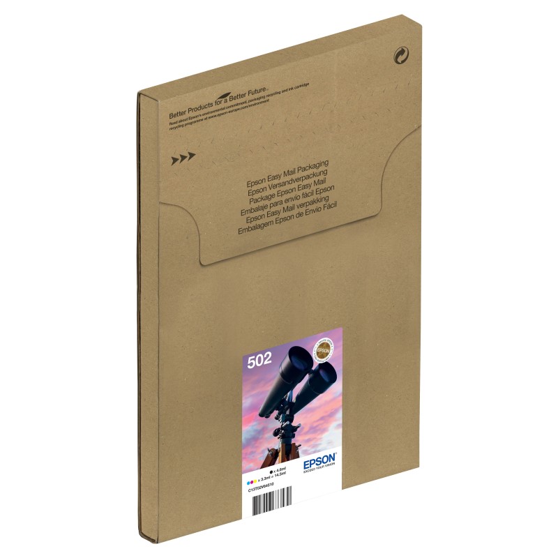 Epson Ink/Multipack 4-colours 502 EasyMail ink cartridge 1 pc(s) Standard Yield Black, Cyan, Magenta, Yellow